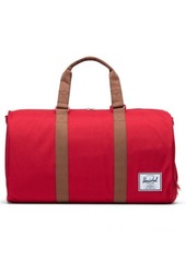 Herschel Supply Co. Novel Duffle Bag in Red/Saddle Brown at Nordstrom