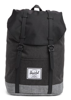 Herschel Supply Co. Retreat Backpack in Black Crosshatch/Raven at Nordstrom Rack