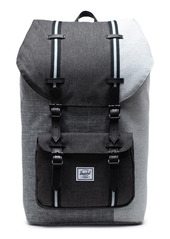 Herschel Supply Co. Little America Backpack in Raven Crosshatch/black/gray at Nordstrom