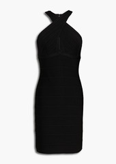 Herve Leger Hervé Léger - Bandage mini dress - Black - M