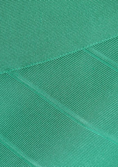Herve Leger Hervé Léger - Bandage mini dress - Green - M