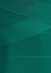 Herve Leger Hervé Léger - Bandage mini dress - Green - XXS