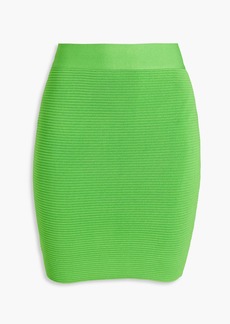 Herve Leger Hervé Léger - Bandage mini skirt - Green - XXS