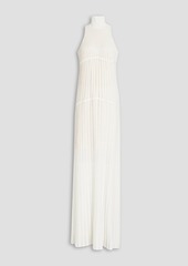 Herve Leger Hervé Léger - Burnout bandage maxi dress - White - XS