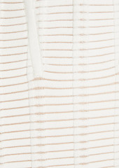 Herve Leger Hervé Léger - Burnout bandage mini dress - White - XS