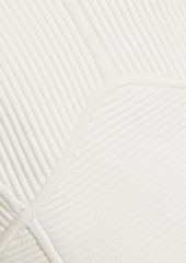 Herve Leger Hervé Léger - Crystal-embellished ribbed-knit mini dress - White - M