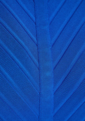 Herve Leger Hervé Léger - Cutout bandage mini dress - Blue - M