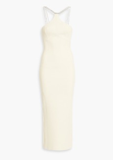 Herve Leger Hervé Léger - Embellished bandage maxi dress - White - XS