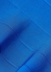 Herve Leger Hervé Léger - Fluted bandage dress - Blue - XS