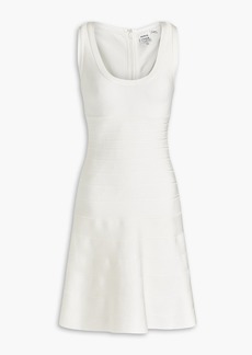 Herve Leger Hervé Léger - Fluted bandage mini dress - White - XS