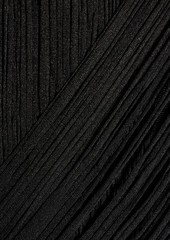 Herve Leger Hervé Léger - Fringed bandage wrap top - Black - XXS