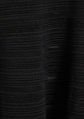Herve Leger Hervé Léger - Metallic ribbed-knit gown - Black - L