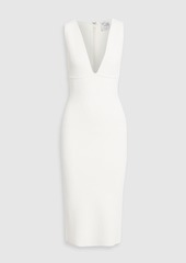 Herve Leger Hervé Léger - Ribbed-knit midi dress - White - S