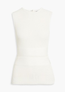 Herve Leger Hervé Léger - Textured-bandage top - White - XS