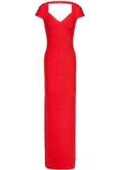 Herve Leger Hervé Léger - Cutout bandage gown - Red - M