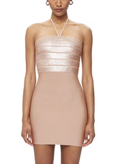 Herve Leger Emili Sequin Mini Dress