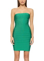 Herve Leger Strapless Bandage Dress