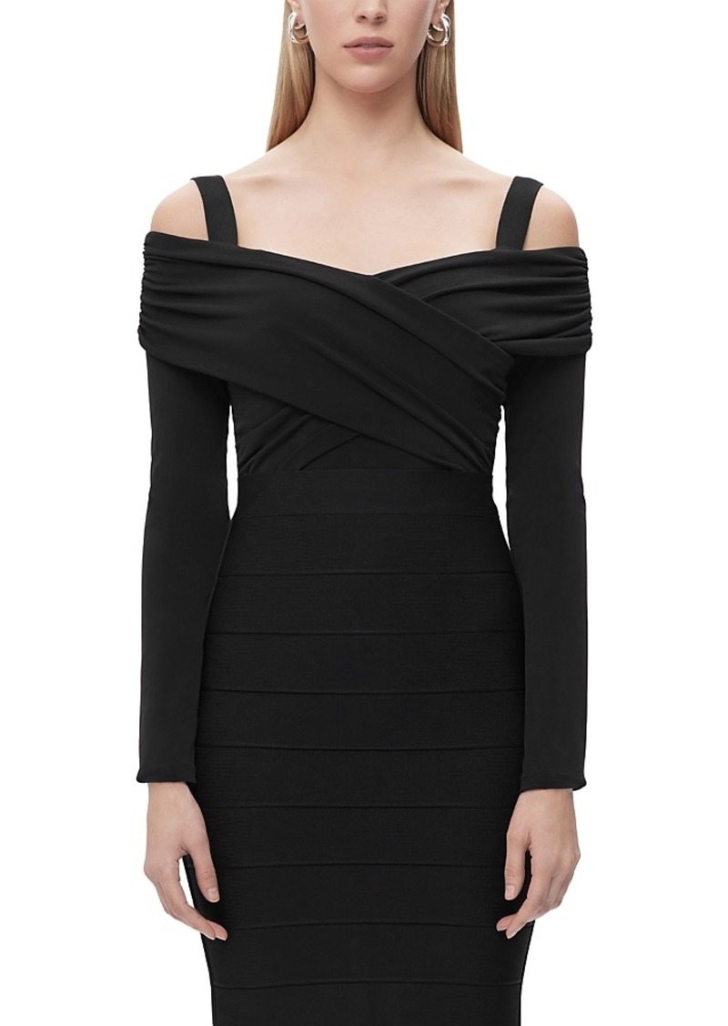 Herve Leger The Ellen Top