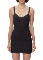 Herve Leger Icon Bandage Body-Con Minidress