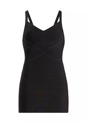 Herve Leger Icon Bandage Body-Con Minidress