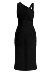 Herve Leger Ingrid One-Shoulder Sheath Dress