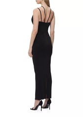 Herve Leger Jocelyn Plunge Bandage Gown