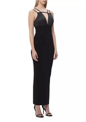 Herve Leger Jocelyn Plunge Bandage Gown