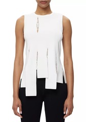 Herve Leger Naomi Crystal-Embellished Top