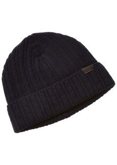 Hickey Freeman Marled Ribbed Cashmere Hat