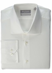 Hickey Freeman Men's Contemporary Fitted Long Dress Shirt  15" Neck 32-33" Sleeve