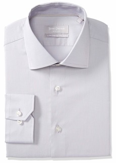 Hickey Freeman Men's Contemporary Fitted Long Dress Shirt  17" Neck 32-33" Sleeve