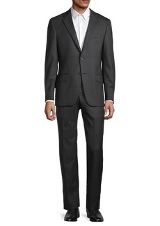 Hickey Freeman ​Milburn II Regular-Fit Melange Wool Suit