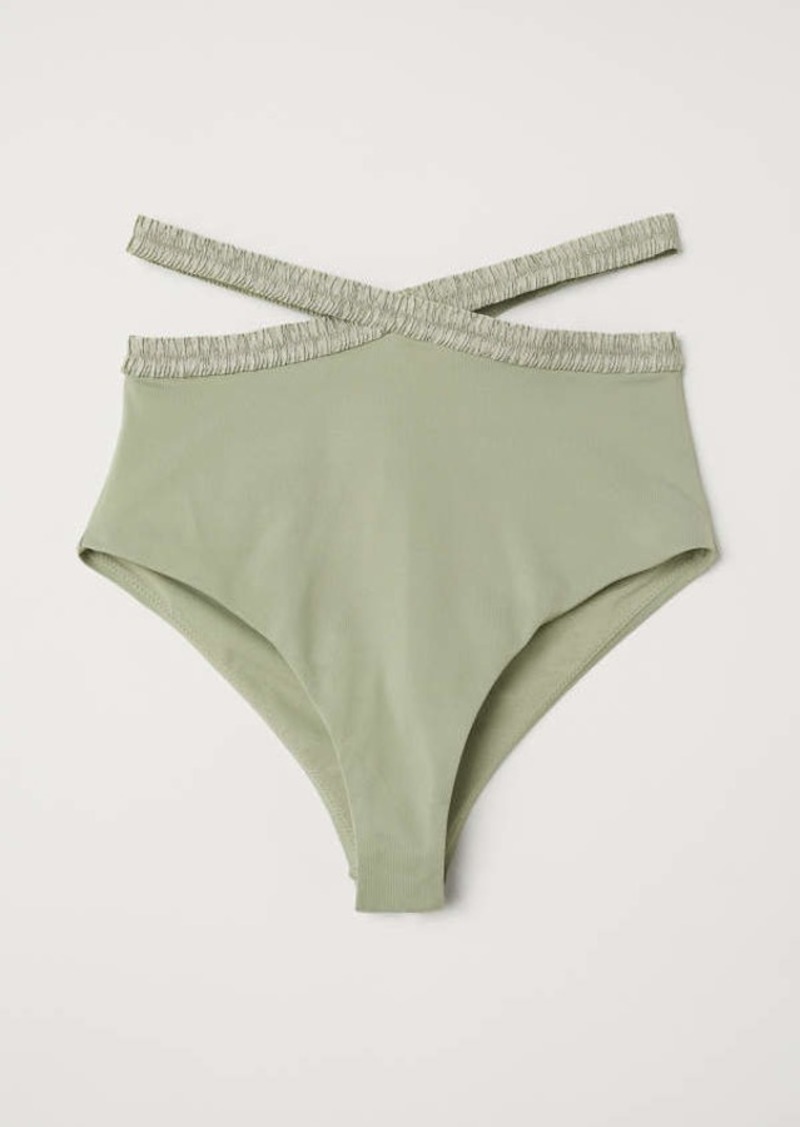 green swimsuit bottoms