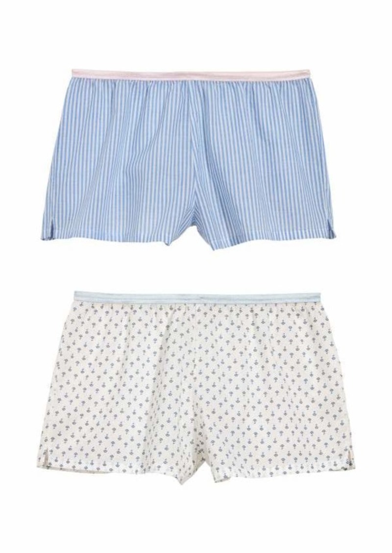 cotton pajama shorts