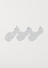 H&M H & M - 3-pack Liner Socks - Gray
