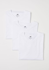 H&M H & M - 3-pack Regular Fit T-shirts - White