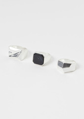 H&M H & M - 3-pack Rings - Silver