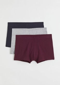 H&M H & M - 3-pack Short Cotton Boxer Shorts - Red