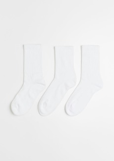 H&M H & M - 3-pack Socks - White
