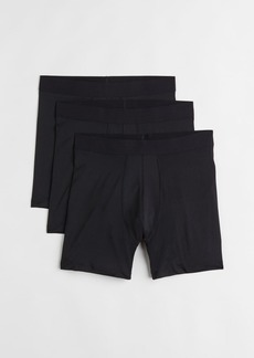 H&M H & M - 3-pack Sports Boxer Shorts - Black