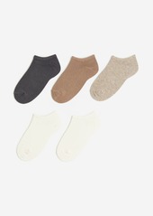 H&M H & M - 5-pack Ankle Socks - White