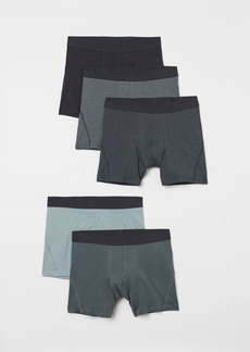 H&M H & M - 5-pack Boxer Shorts - Gray