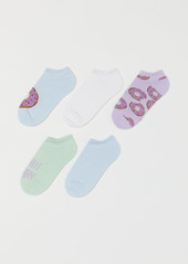 H&M H & M - 5-pack Liner Socks - Purple