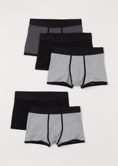 H&M H & M - 5-pack Short Boxer Shorts - Black