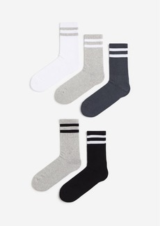 H&M H & M - 5-pack Socks - Gray