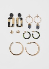 H&M H & M - 5 Pairs Earrings - Gold