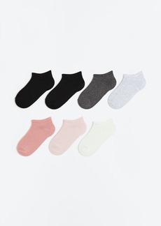 H&M H & M - 7-pack Ankle Socks - Gray