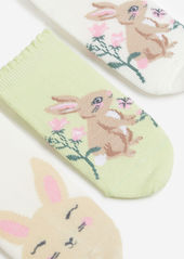 H&M H & M - 7-pack Ankle Socks - Pink