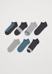 H&M H & M - 7-pack Ankle Socks - Turquoise