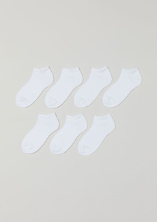 H&M H & M - 7-pack Ankle Socks - White